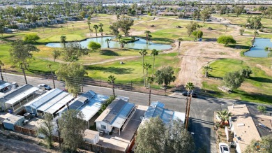 Experience the tranquil charm of life in the welcoming community on Desert Trails Golf  Course and Resort in California - for sale on GolfHomes.com, golf home, golf lot