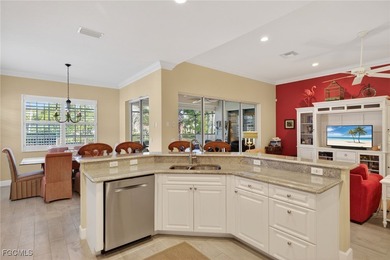 Enjoy peaceful lakefront living in this popular Heron model on Crown Colony Golf and Country Club in Florida - for sale on GolfHomes.com, golf home, golf lot