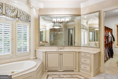 Timeless Elegance in The River Club    Step into a world of on The River Club in Georgia - for sale on GolfHomes.com, golf home, golf lot