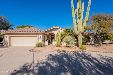 Welcome to your private sanctuary! This stunning 3-bedroom plus on Rio Verde Country Club - Quail Run in Arizona - for sale on GolfHomes.com, golf home, golf lot