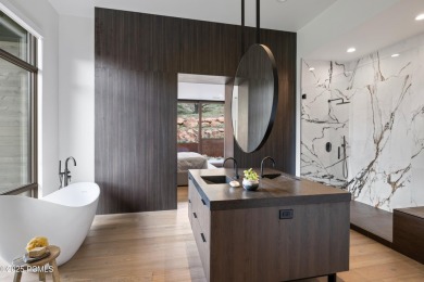 Step into modern elegance with unmatched Red Ledges and on Red Ledges Golf Club in Utah - for sale on GolfHomes.com, golf home, golf lot