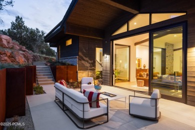 Step into modern elegance with unmatched Red Ledges and on Red Ledges Golf Club in Utah - for sale on GolfHomes.com, golf home, golf lot