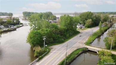 Enjoy 48 feet of Waterfront on the Huon River, located in the on Lake Erie Metropark Golf Course in Michigan - for sale on GolfHomes.com, golf home, golf lot