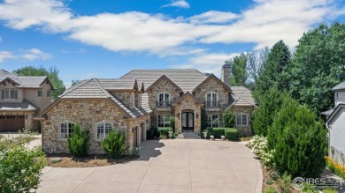 Experience luxury and serenity in this exquisite custom-built on Fox Hill Country Club in Colorado - for sale on GolfHomes.com, golf home, golf lot