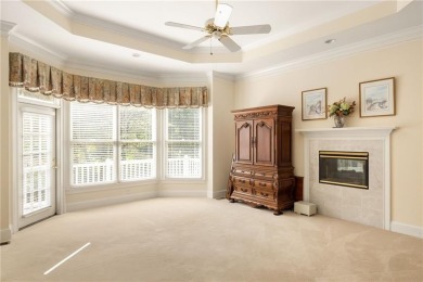Tucked away in The Highlands at White Oak, this stately home on Canongate On White Oak Golf Course in Georgia - for sale on GolfHomes.com, golf home, golf lot