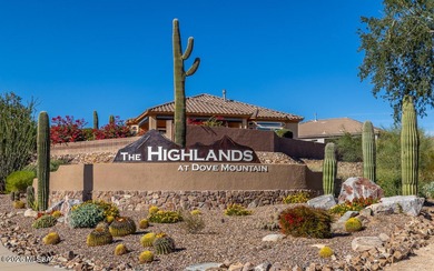 HIGHLY SOUGHT OUT HILLSBORO ON THE GOLF COURSE! Extra Large Lot on Heritage Highlands At Dove Mountain in Arizona - for sale on GolfHomes.com, golf home, golf lot