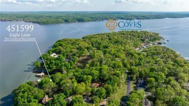 Experience lakeside living at its finest with this custom-built on The Coves Golf Course in Oklahoma - for sale on GolfHomes.com, golf home, golf lot