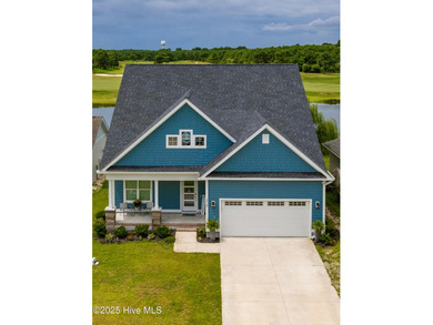 This beautiful 3-bedroom, 2.5-bath custom-built home with two on North River Club in North Carolina - for sale on GolfHomes.com, golf home, golf lot