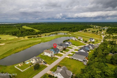 This beautiful 3-bedroom, 2.5-bath custom-built home with two on North River Club in North Carolina - for sale on GolfHomes.com, golf home, golf lot