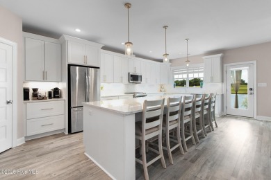 This beautiful 3-bedroom, 2.5-bath custom-built home with two on North River Club in North Carolina - for sale on GolfHomes.com, golf home, golf lot
