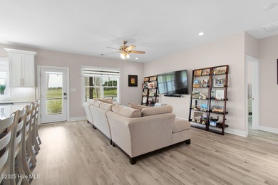 This beautiful 3-bedroom, 2.5-bath custom-built home with two on North River Club in North Carolina - for sale on GolfHomes.com, golf home, golf lot