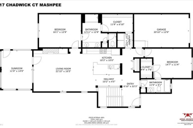 Located on a cul-de-sac, this ranch style end unit offers on The Golf Club At Southport in Massachusetts - for sale on GolfHomes.com, golf home, golf lot