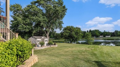 Charming LAKEFRONT RANCH WITH WALKOUT BASEMENT WITH OVER 3300 on Lake of Four Seasons Country Club in Indiana - for sale on GolfHomes.com, golf home, golf lot