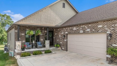 Charming LAKEFRONT RANCH WITH WALKOUT BASEMENT WITH OVER 3300 on Lake of Four Seasons Country Club in Indiana - for sale on GolfHomes.com, golf home, golf lot