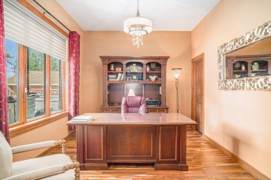 Charming LAKEFRONT RANCH WITH WALKOUT BASEMENT WITH OVER 3300 on Lake of Four Seasons Country Club in Indiana - for sale on GolfHomes.com, golf home, golf lot
