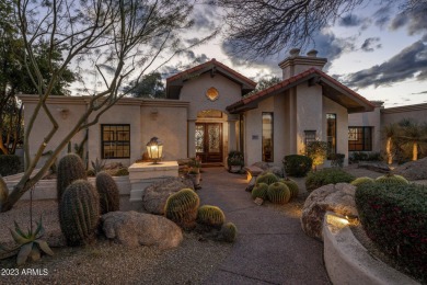 A quintessential Pinnacle Peak Country Club home backing to a on Pinnacle Peak Country Club in Arizona - for sale on GolfHomes.com, golf home, golf lot