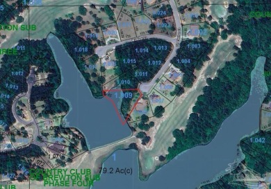 Brewton, AL - Waterfront Lot at the End of a Cul-de-Sac - Don't on Country Club of Brewton in Alabama - for sale on GolfHomes.com, golf home, golf lot