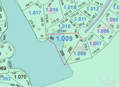 Brewton, AL - Waterfront Lot at the End of a Cul-de-Sac - Don't on Country Club of Brewton in Alabama - for sale on GolfHomes.com, golf home, golf lot