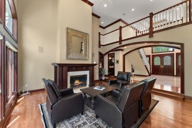 Exquisite Golf Course Estate in the Gated Sand Creek on Sand Creek Golf and Country Club  in Indiana - for sale on GolfHomes.com, golf home, golf lot