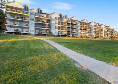 This stunning top-floor, end-unit condo offers 4 spacious on Bear Creek Valley Golf Club in Missouri - for sale on GolfHomes.com, golf home, golf lot