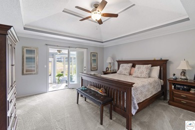 Stunning home located on the 9th hole of Meadow Lake Golf Course on Meadow Lake Golf Course in Missouri - for sale on GolfHomes.com, golf home, golf lot