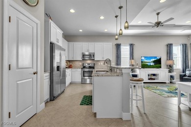 Welcome to this impeccably maintained, turn-key furnished gem on Pelican Preserve Golf Club in Florida - for sale on GolfHomes.com, golf home, golf lot