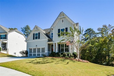 Built in 2021 and meticulously maintained, this 4-bedroom on The Frog Golf Club in Georgia - for sale on GolfHomes.com, golf home, golf lot