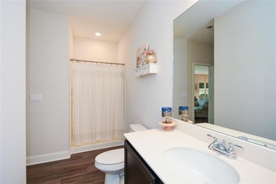 Built in 2021 and meticulously maintained, this 4-bedroom on The Frog Golf Club in Georgia - for sale on GolfHomes.com, golf home, golf lot