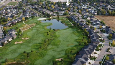 Welcome home to this beautiful 4-bedroom, 2.5-bath, two-story on Hunters Point Golf Club in Idaho - for sale on GolfHomes.com, golf home, golf lot