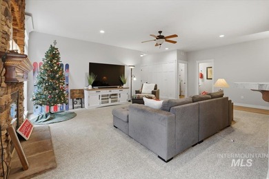 Welcome home to this beautiful 4-bedroom, 2.5-bath, two-story on Hunters Point Golf Club in ID - for sale on GolfHomes.com, golf home, golf lot