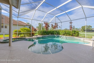 Beautiful Pool home located on the 5th hole of the Challenge on Suntree Country Club in Florida - for sale on GolfHomes.com, golf home, golf lot