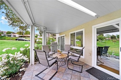 Set on a premium corner lot along the 8th fairway, this Casa on Leisure Village Par 3 Golf Course in California - for sale on GolfHomes.com, golf home, golf lot