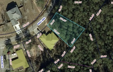 Excellent Wooded Lot in a highly desirable area. Deep property on Diamondhead Country Club in Mississippi - for sale on GolfHomes.com, golf home, golf lot