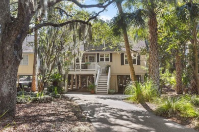 Nestled beneath the island's moss-draped live oaks and palms on The Seabrook Island Club in South Carolina - for sale on GolfHomes.com, golf home, golf lot