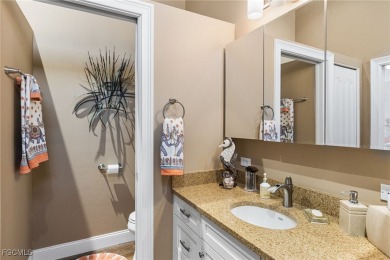 Bright & inviting, this PRIVATE OASIS is calling you home to on Cross Creek Country Club in Florida - for sale on GolfHomes.com, golf home, golf lot