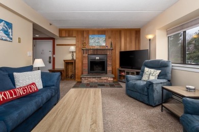 This spacious, corner unit has beautiful views of the abutting on Killington Golf Course in Vermont - for sale on GolfHomes.com, golf home, golf lot