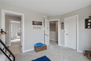 This Hillcrest Sport, constructed by Hanson, is the residence on Sundance Golf and Bowl in Minnesota - for sale on GolfHomes.com, golf home, golf lot