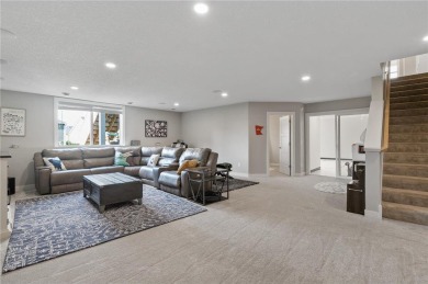 This Hillcrest Sport, constructed by Hanson, is the residence on Sundance Golf and Bowl in Minnesota - for sale on GolfHomes.com, golf home, golf lot