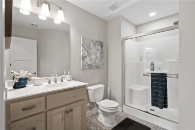 This Hillcrest Sport, constructed by Hanson, is the residence on Sundance Golf and Bowl in Minnesota - for sale on GolfHomes.com, golf home, golf lot