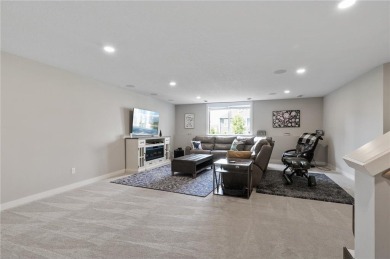 This Hillcrest Sport, constructed by Hanson, is the residence on Sundance Golf and Bowl in Minnesota - for sale on GolfHomes.com, golf home, golf lot