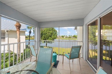 SUNLIGHT POURS IN OFF THE GLISTENING LAKE. Second floor end unit on Gulf Harbour Yacht and Country Club in Florida - for sale on GolfHomes.com, golf home, golf lot