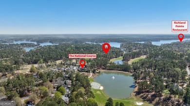 Nestled within the prestigious Reynolds Lake Oconee community on Reynolds Lake Oconee - The National  in Georgia - for sale on GolfHomes.com, golf home, golf lot