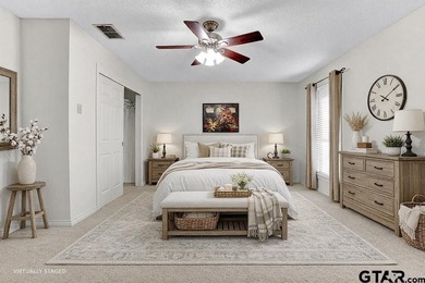 This comfortable home is nestled back in the pine trees on a on Hide-A-Way Lake Golf Course in Texas - for sale on GolfHomes.com, golf home, golf lot