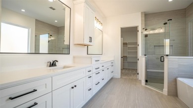 New build by Aubree Homes in sought after Thomas Crossing home on Southern Oaks Golf Club in Texas - for sale on GolfHomes.com, golf home, golf lot