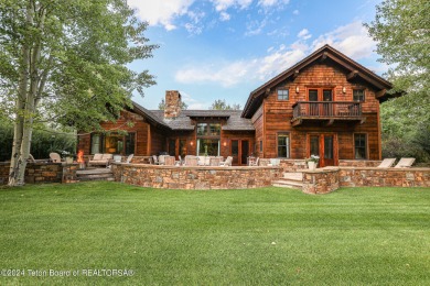 Set on 0.59 acres, this Carney Logan Burke-designed cabin offers on 3 Creek Ranch Golf Club in Wyoming - for sale on GolfHomes.com, golf home, golf lot