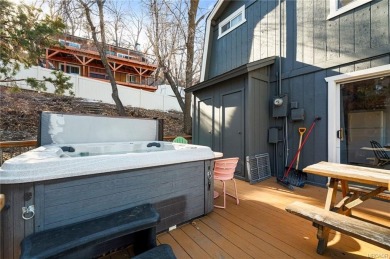 Tucked beneath majestic oaks and pines, this 3 bedroom, 2 bath on Big Bear Mountain Ski and Golf Resort in California - for sale on GolfHomes.com, golf home, golf lot