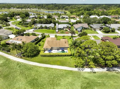 This beautifully updated 3 bedroom, 2 bath pool home is truly on Heritage Ridge Golf Club in Florida - for sale on GolfHomes.com, golf home, golf lot