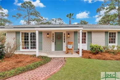 Just listed!!  Beautifully updated 4-bedroom, 2-bath, all-brick on Wilmington Island Club in Georgia - for sale on GolfHomes.com, golf home, golf lot