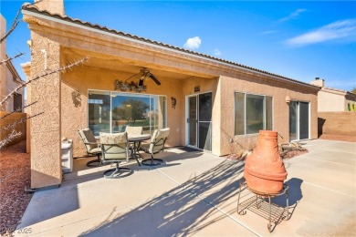 Located on the golf course, boasting breathtaking views of the on Mojave Resort Golf Club in Nevada - for sale on GolfHomes.com, golf home, golf lot