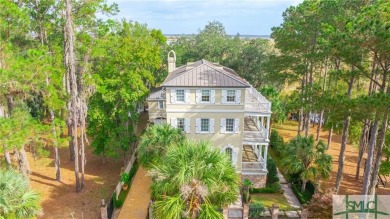 Step into timeless Southern elegance with this 4-bedroom, 4 on The Ford Field and River Club  in Georgia - for sale on GolfHomes.com, golf home, golf lot